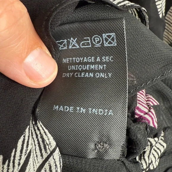 ISABEL MARANT ÉTOILE Java Printed Ruffled Mini Dress Black Floral Size 2 US - Picture 8 of 12